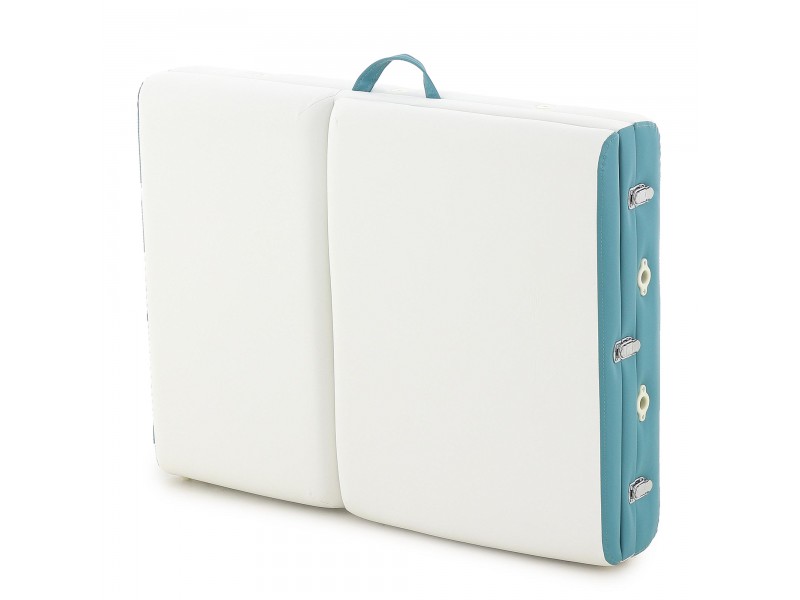 Массажный стол складной деревянный Med-Mos JF-AY01 3-х секционный (светлая рама) NEW