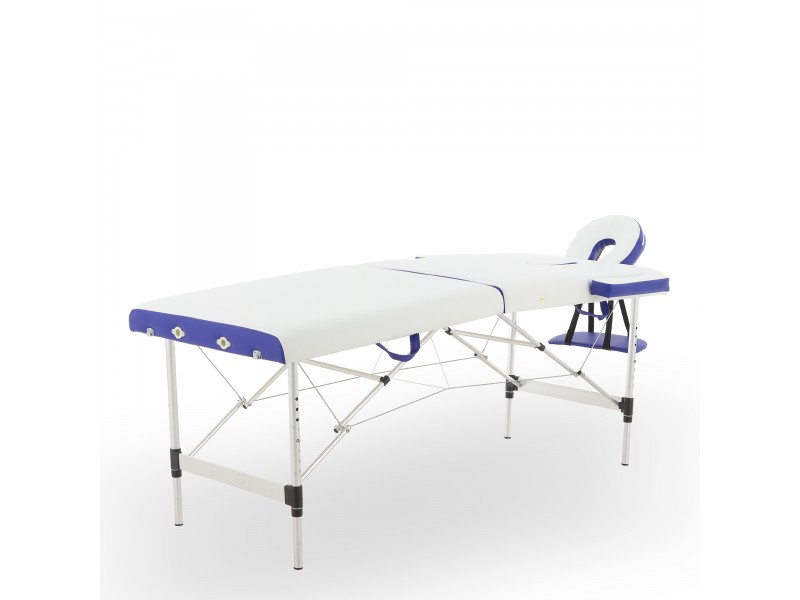 Массажный стол складной алюминиевый Med-Mos JFAL01A 2-х секционный NEW