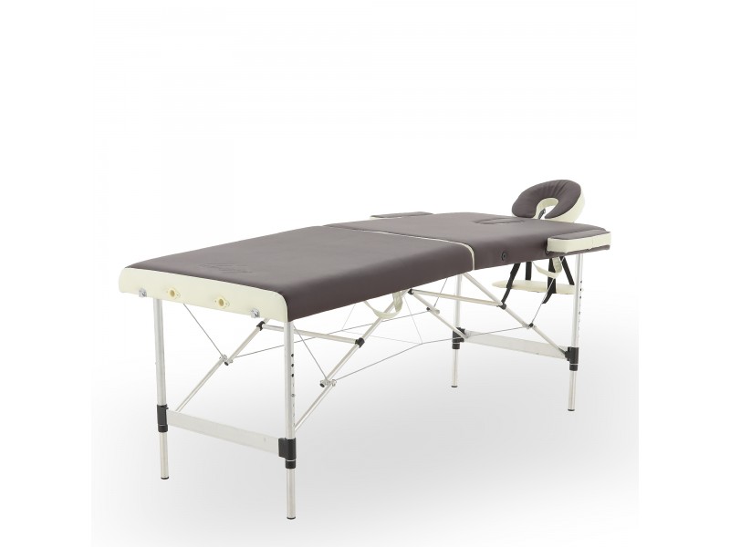 Массажный стол складной алюминиевый Med-Mos JFAL01A 2-х секционный NEW