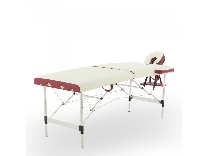 Массажный стол складной алюминиевый Med-Mos JFAL01A 2-х секционный NEW