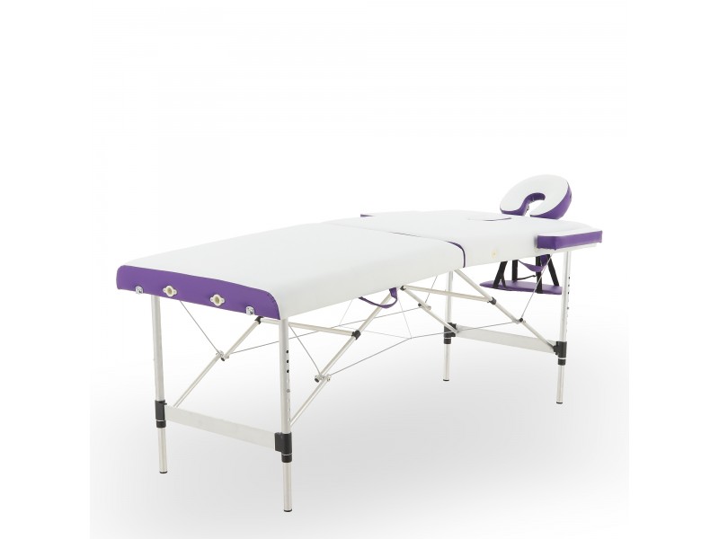 Массажный стол складной алюминиевый Med-Mos JFAL01A 2-х секционный NEW