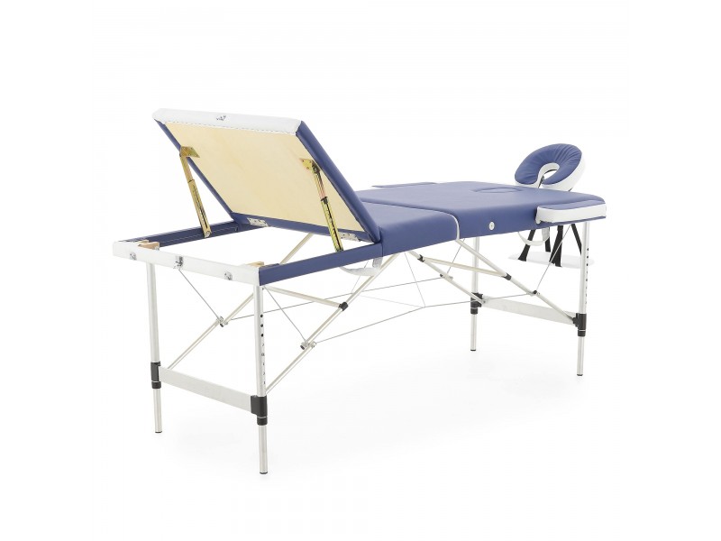 Массажный стол складной алюминиевый Med-Mos JFAL01A (3-х секционный) NEW
