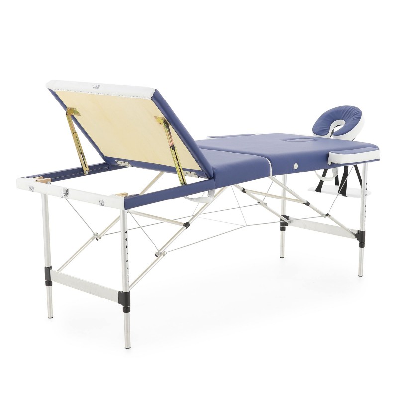 Массажный стол складной алюминиевый Med-Mos JFAL01A (3-х секционный) NEW