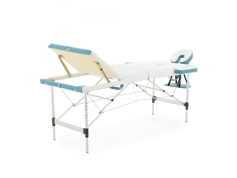 Массажный стол складной алюминиевый Med-Mos JFAL01A (3-х секционный) NEW