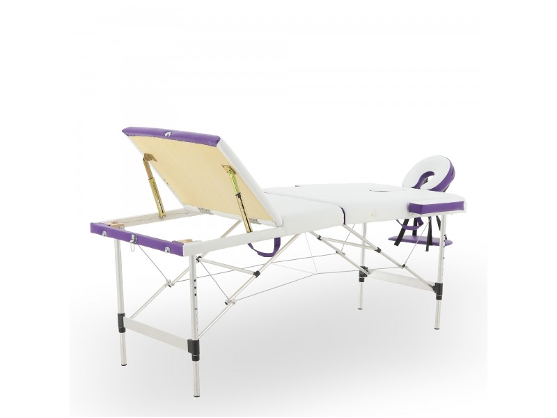 Массажный стол складной алюминиевый Med-Mos JFAL01A (3-х секционный) NEW