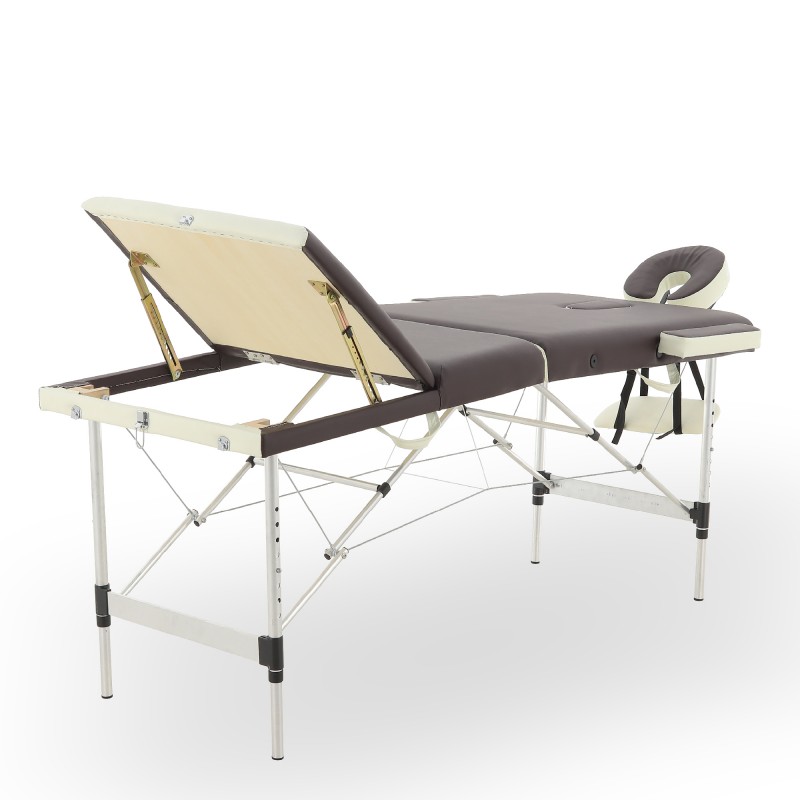 Массажный стол складной алюминиевый Med-Mos JFAL01A (3-х секционный) NEW