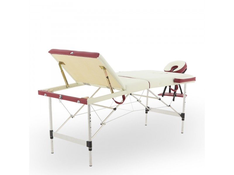 Массажный стол складной алюминиевый Med-Mos JFAL01A (3-х секционный) NEW