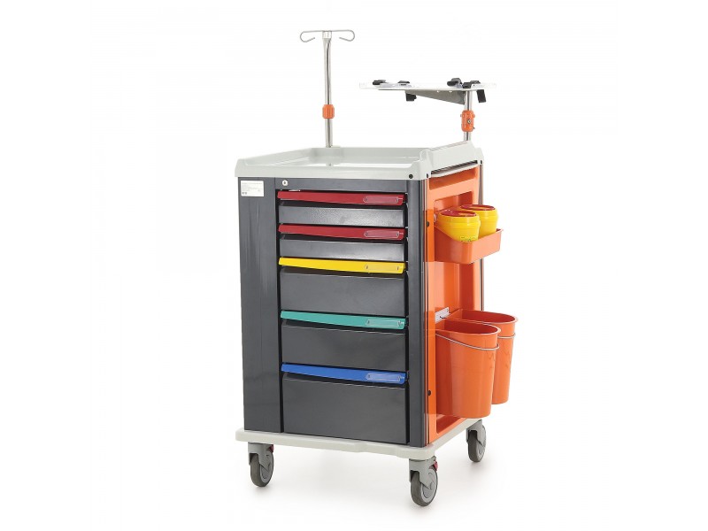 Тележка медицинская  Med-Mos РЕТ02 ТМ-006АН-00