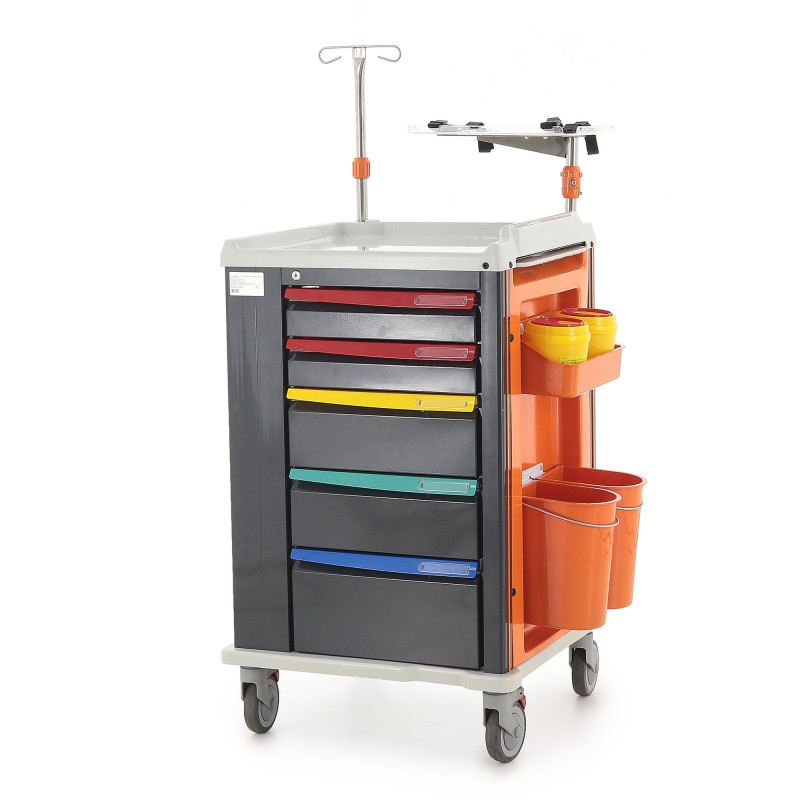 Тележка медицинская  Med-Mos РЕТ02 ТМ-006АН-00