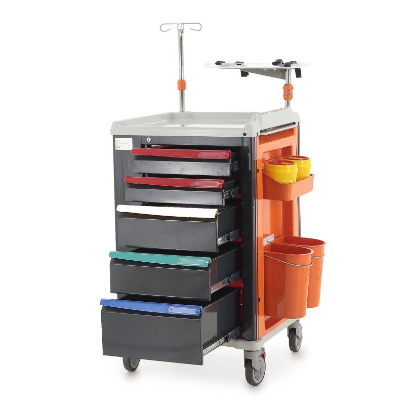 Тележка медицинская  Med-Mos РЕТ02 ТМ-006АН-00