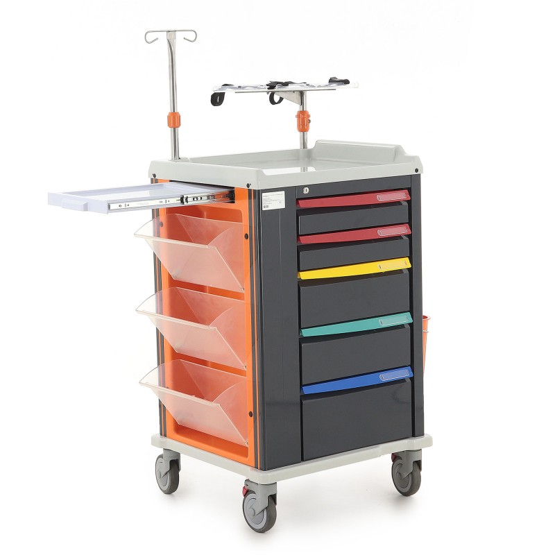 Тележка медицинская  Med-Mos РЕТ02 ТМ-006АН-00