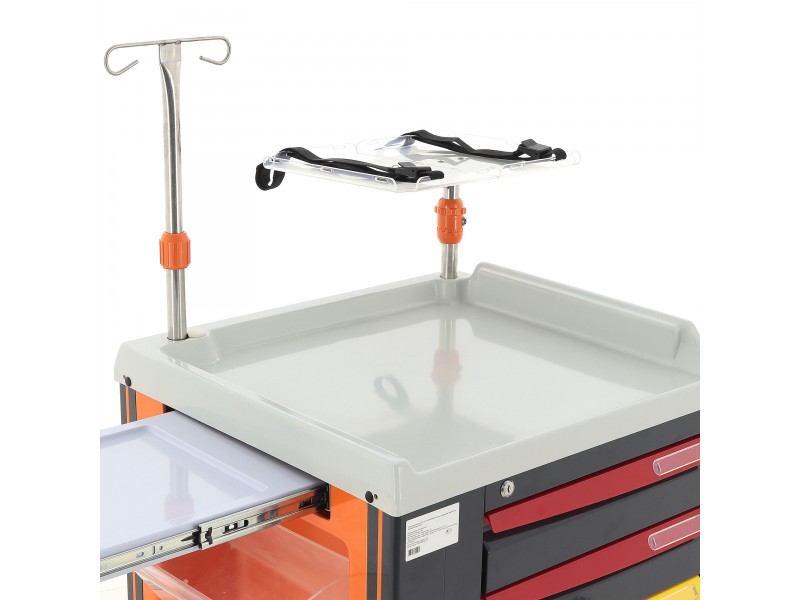 Тележка медицинская  Med-Mos РЕТ02 ТМ-006АН-00