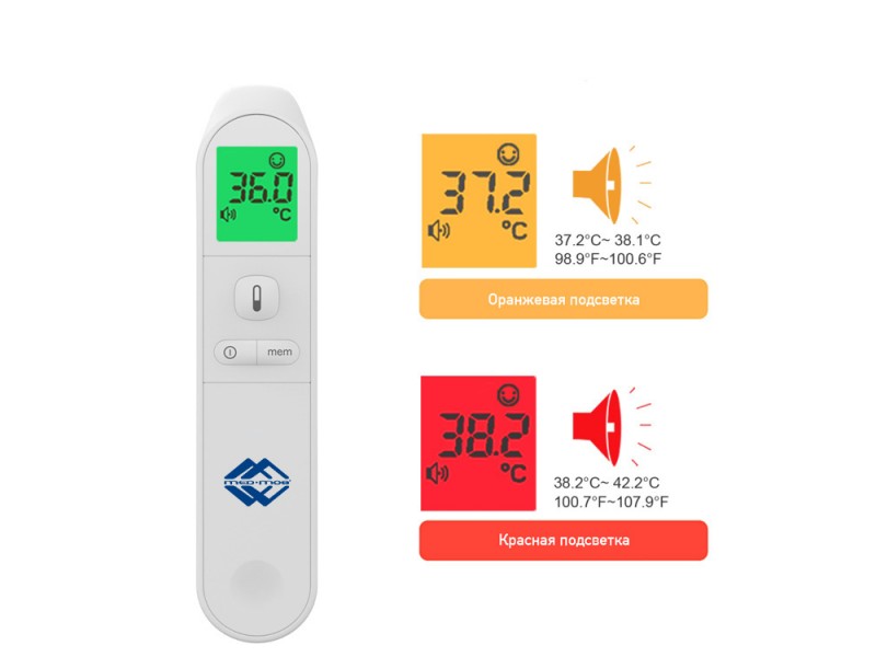 Бесконтактный термометр PG-IRT1602