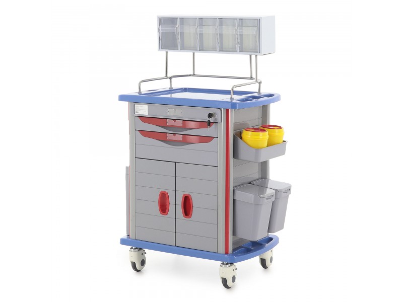 Тележка медицинская Med-Mos АТ750-01 (ТМ-003АН-00)