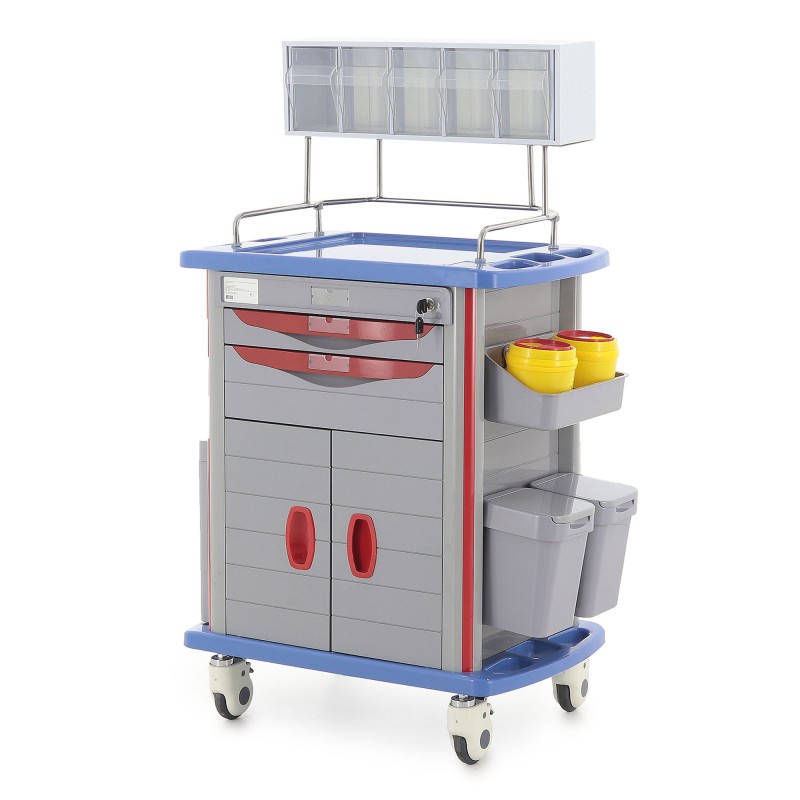 Тележка медицинская Med-Mos АТ750-01 (ТМ-003АН-00)