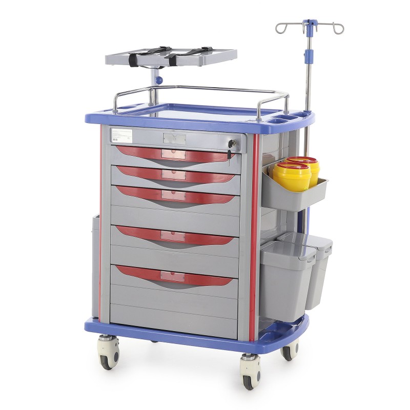 Тележка медицинская Med-Mos АТ750-01 (ТМ-001АН-00)