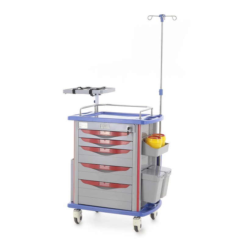 Тележка медицинская Med-Mos АТ750-01 (ТМ-001АН-00)