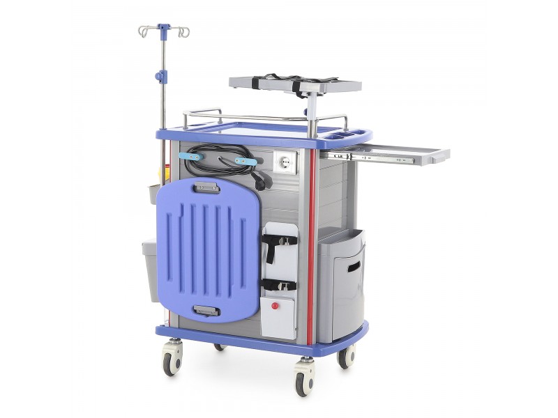 Тележка медицинская Med-Mos АТ750-01 (ТМ-001АН-00)