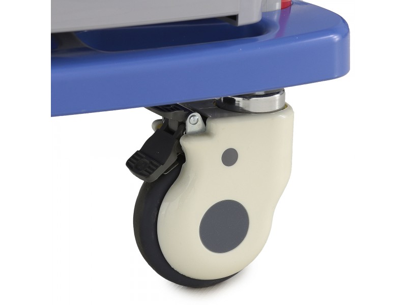 Тележка медицинская Med-Mos ЕТ850-02 (ТМ-002АН-00)