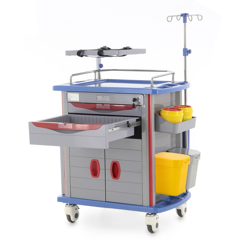 Тележка медицинская Med-Mos ЕТ850-02 (ТМ-002АН-00)