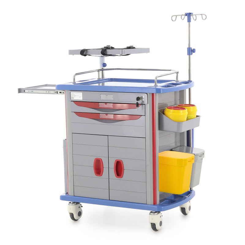 Тележка медицинская Med-Mos ЕТ850-02 (ТМ-002АН-00)