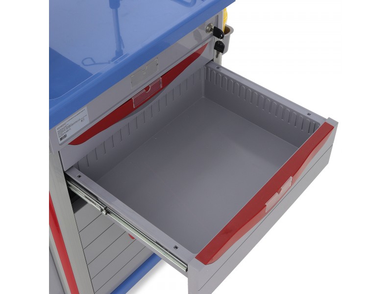 Тележка медицинская Med-Mos ЕТ850-02 (ТМ-002АН-00)