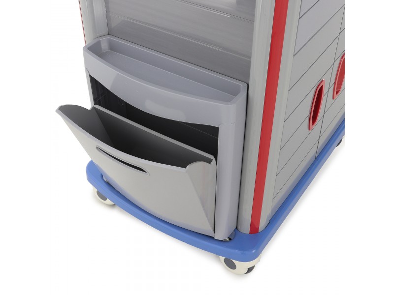 Тележка медицинская Med-Mos ЕТ850-02 (ТМ-002АН-00)