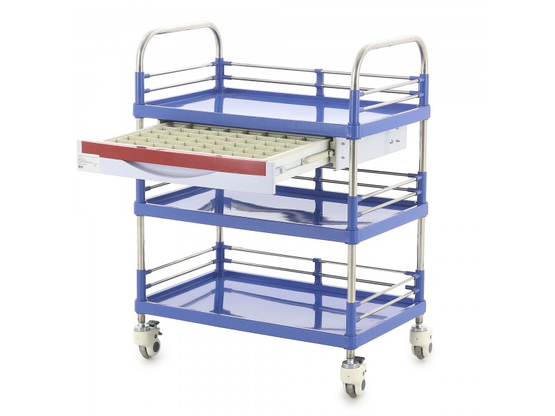 Тележка медицинская Med-Mos С4 (ТМ-018АН-00)