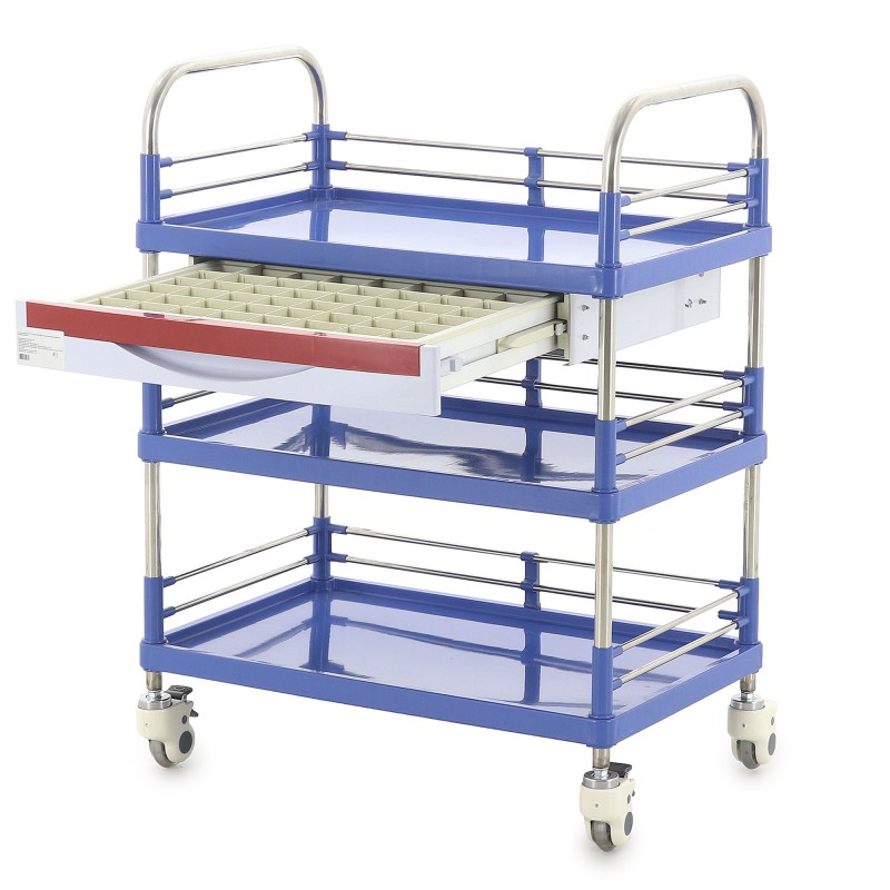 Тележка медицинская Med-Mos С4 (ТМ-018АН-00)