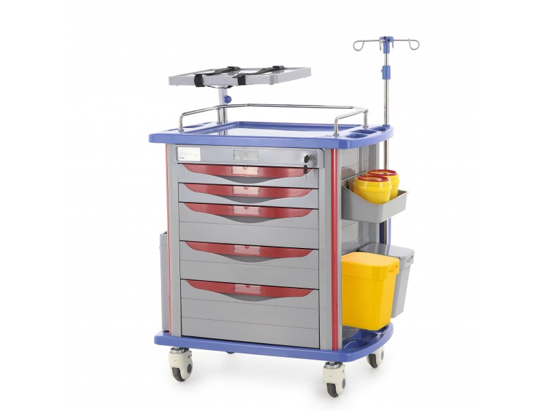 Тележка медицинская Med-Mos ET850-01 ТМ-020АН-00