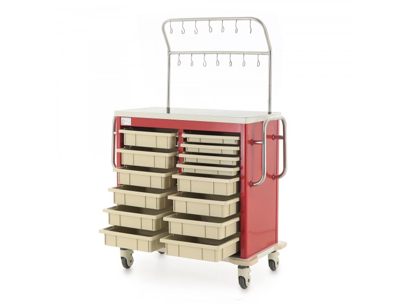 Тележка медицинская Med-Mos ИТТ006Х ТМ-013АН-00