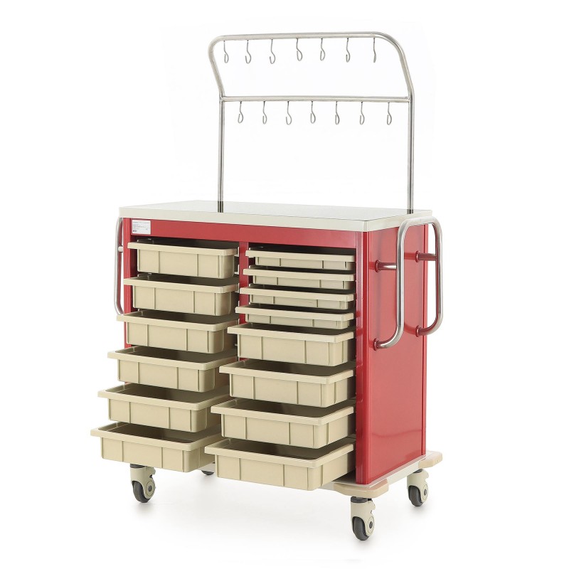 Тележка медицинская Med-Mos ИТТ006Х ТМ-013АН-00