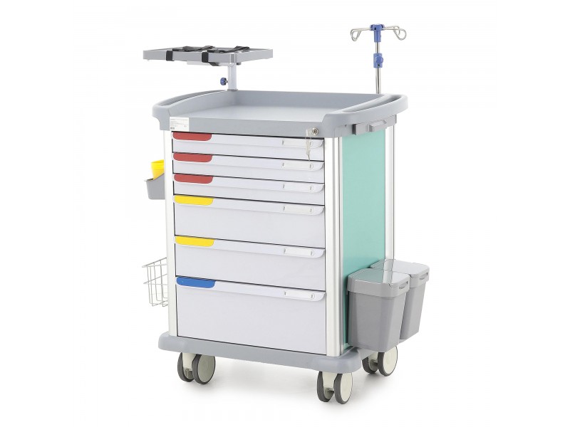 Тележка медицинская Med-Mos РЕТ05 ТМ-008АН-00