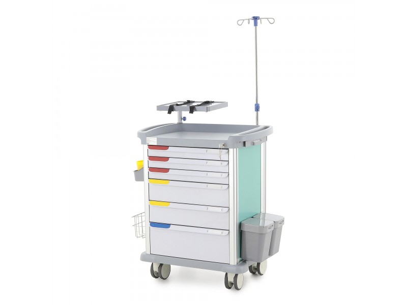 Тележка медицинская Med-Mos РЕТ05 ТМ-008АН-00