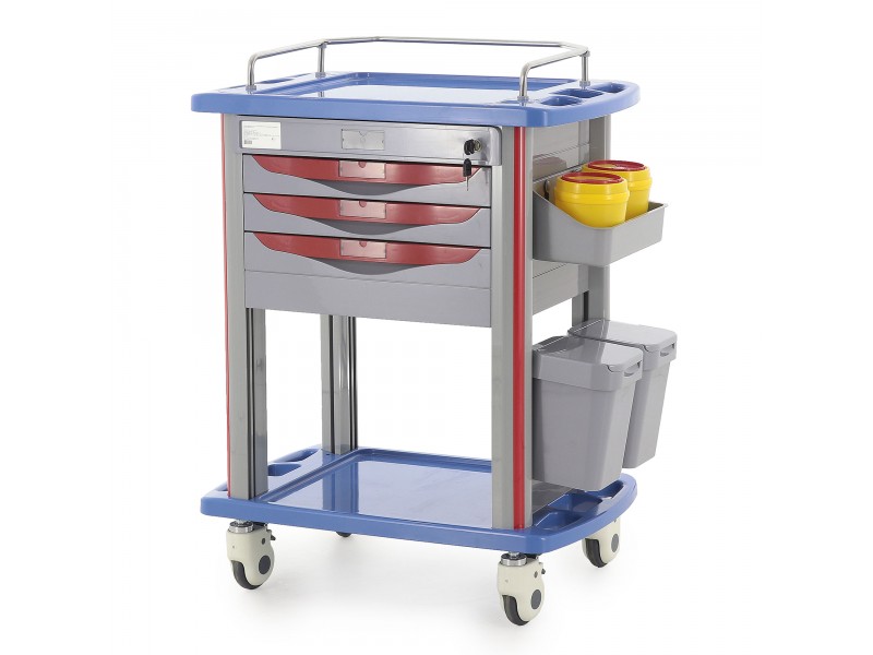 Тележка медицинская   Med-Mos СТ750-03 ТМ-004АН-00