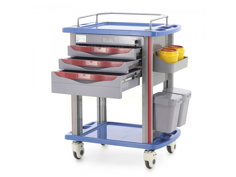 Тележка медицинская   Med-Mos СТ750-03 ТМ-004АН-00