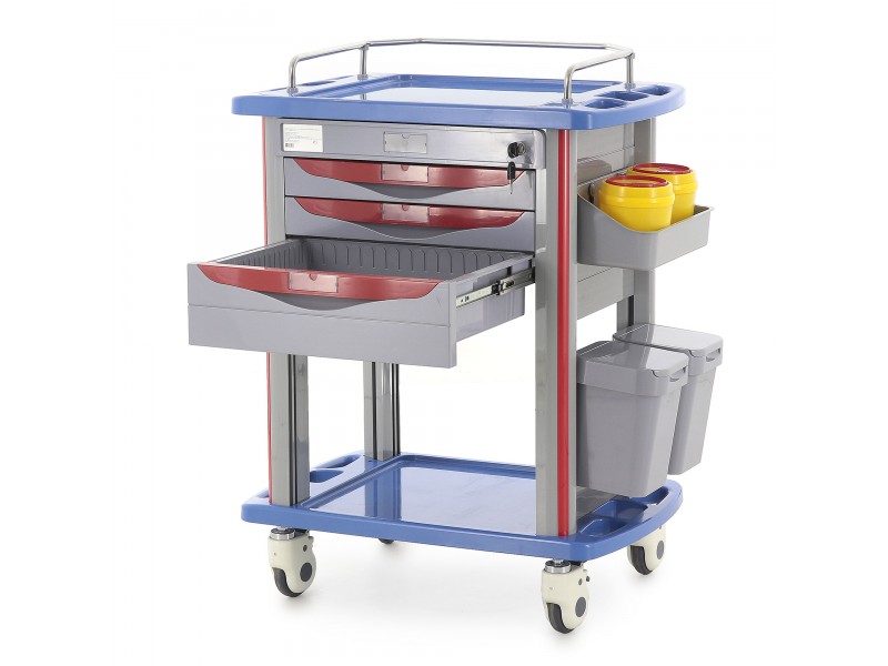 Тележка медицинская   Med-Mos СТ750-03 ТМ-004АН-00