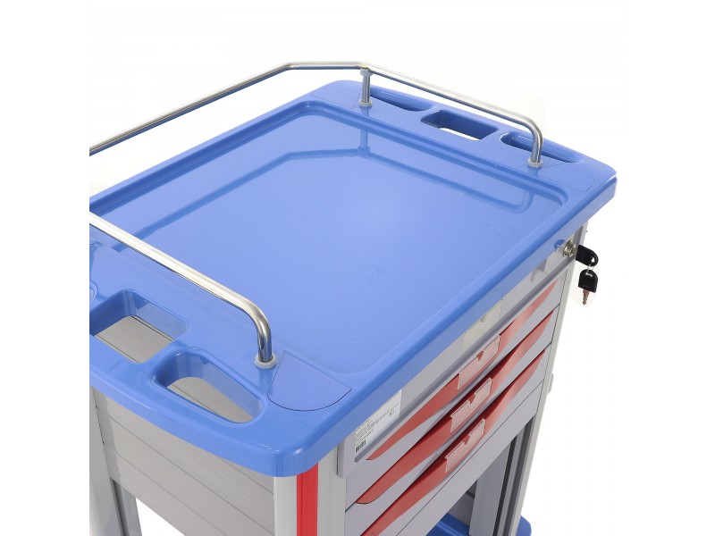 Тележка медицинская   Med-Mos СТ750-03 ТМ-004АН-00