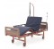 Кровать механическая Med-Mos E-8 (MM-2024Д-00) (2 функц) ЛДСП с полкой и обеденным столиком
