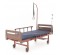 Кровать механическая Med-Mos E-8 (MM-2024Д-00) (2 функц) ЛДСП с полкой и обеденным столиком