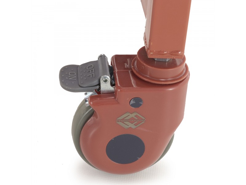 Кровать механическая Med-Mos E-8 (MM-2024Д-00) (2 функц) ЛДСП с полкой и обеденным столиком