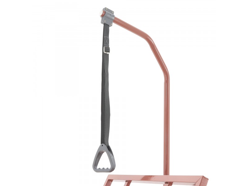 Кровать механическая Med-Mos E-8 (MM-2024Д-00) (2 функц) ЛДСП с полкой и обеденным столиком