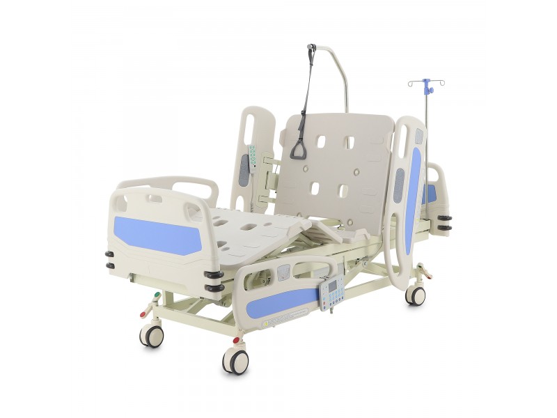 Кровать электрическая Med-Mos DB-2 (MЕ-4059П-02) (7 функций) со встроенными панелями управления в боковых ограждениях