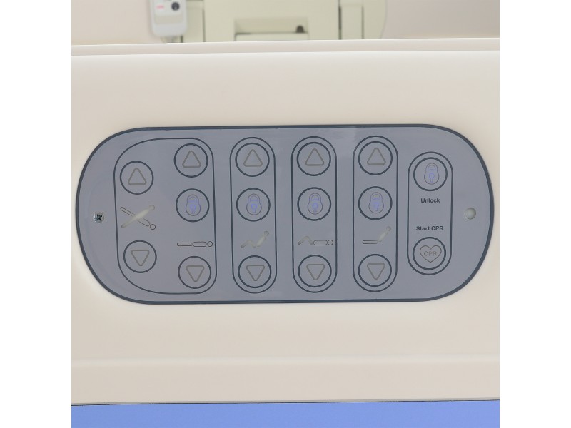 Кровать электрическая Med-Mos DB-2 (MЕ-4059П-02) (7 функций) со встроенными панелями управления в боковых ограждениях