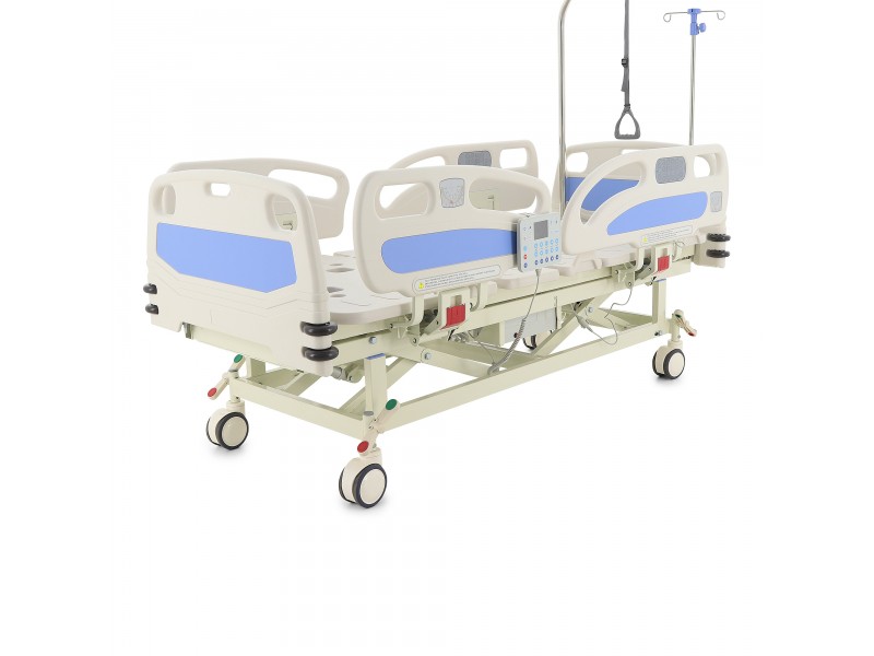 Кровать электрическая Med-Mos DB-2 (MЕ-4059П-02) (7 функций) со встроенными панелями управления в боковых ограждениях
