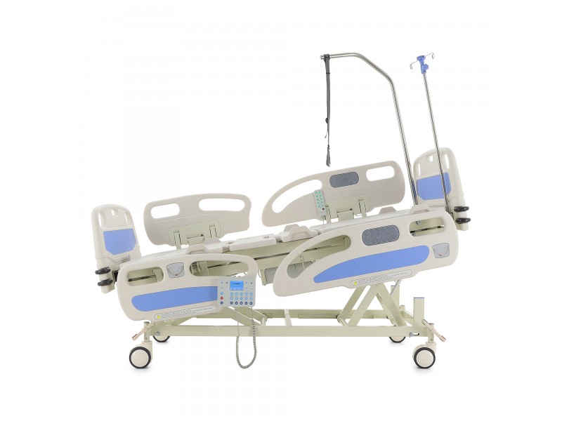 Кровать электрическая Med-Mos DB-2 (MЕ-4059П-02) (7 функций) со встроенными панелями управления в боковых ограждениях