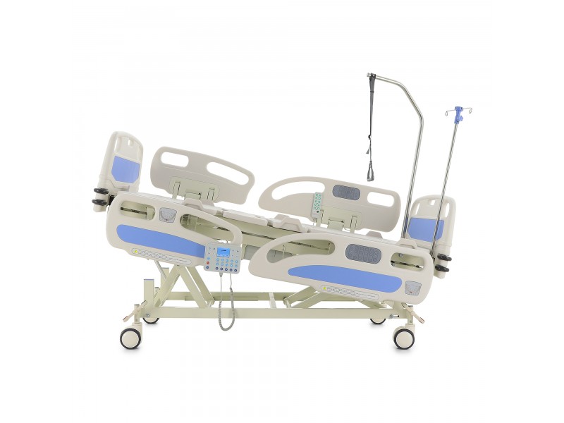 Кровать электрическая Med-Mos DB-2 (MЕ-4059П-02) (7 функций) со встроенными панелями управления в боковых ограждениях