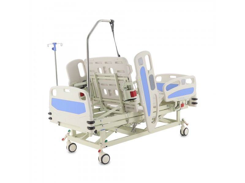 Кровать электрическая Med-Mos DB-2 (MЕ-4059П-02) (7 функций) со встроенными панелями управления в боковых ограждениях