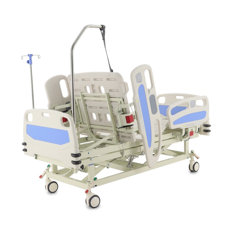 Кровать электрическая Med-Mos DB-2 (MЕ-4059П-02) (7 функций) со встроенными панелями управления в боковых ограждениях