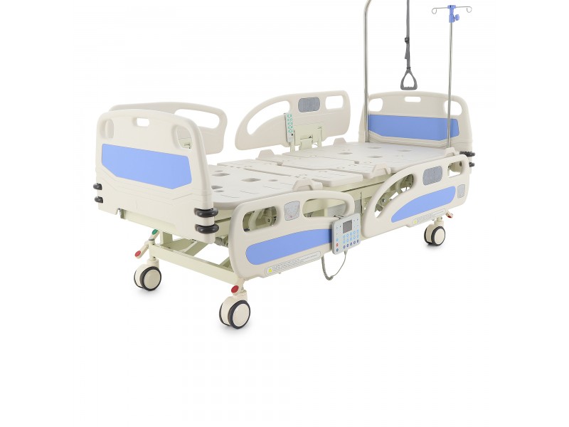 Кровать электрическая Med-Mos DB-2 (MЕ-4059П-02) (7 функций) со встроенными панелями управления в боковых ограждениях